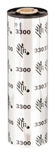 Zebra 3300 Wax/ Resin varmebånd 74 m Sort