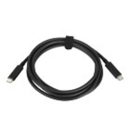 Lenovo 4X90Q59480 USB-kabel USB 3.2 Gen 1 (3.1 Gen 1) 2 m USB C Sort