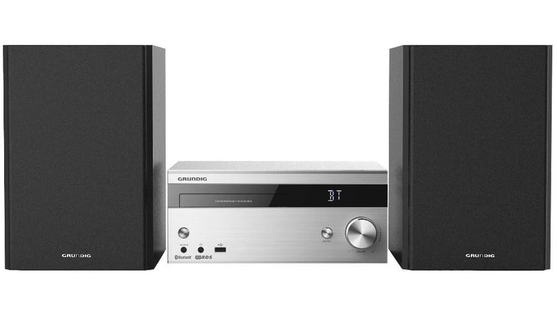 Grundig CMS 4000 BT DAB+ Home audio micro system 100 W Sort, Sølv