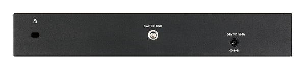 D-Link DGS-1210-10P Administreret L2 Gigabit Ethernet (10/100/1000) Strøm over Ethernet (PoE) 1U Sort