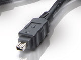 Conceptronic FireWire Cable 4-p 1.8m 1,8 m Sort