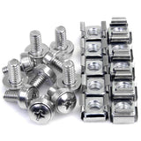 StarTech.com CABSCREWM6 skrue/bolt 12 mm 50 stk M6