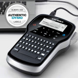 DYMO LabelManager 280™ QWY Kitcase etiketprinter Termisk overførsel Ledningsført