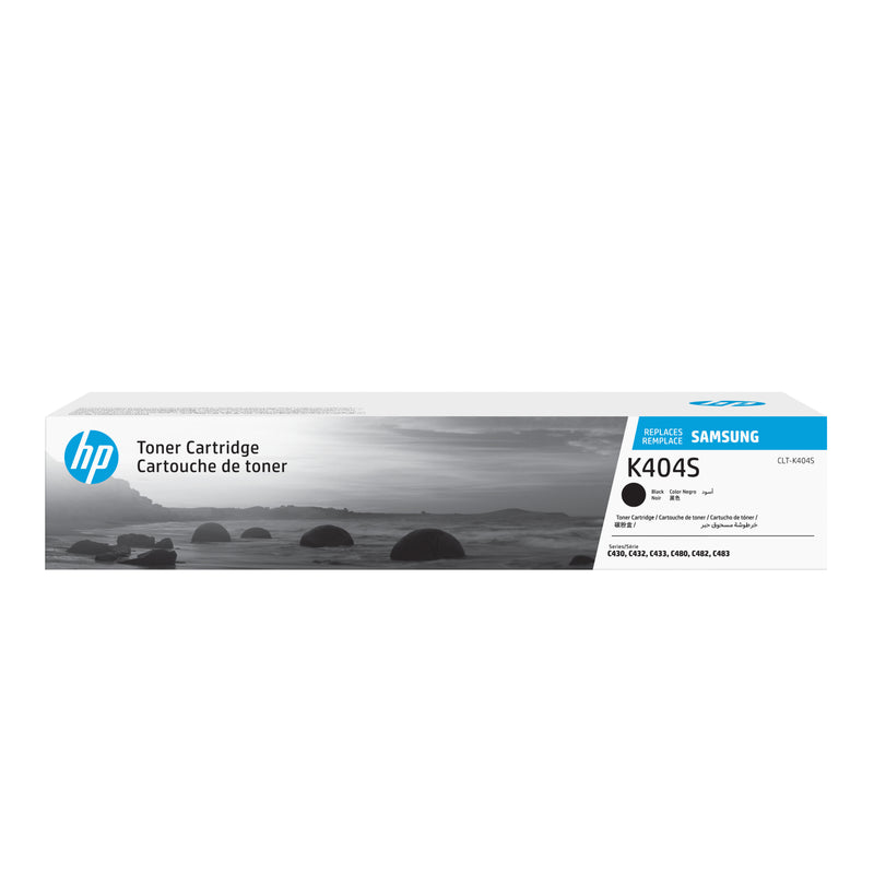 Samsung CLT-K404S Black Original Toner Cartridge tonerpatron 1 stk