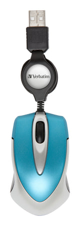 Verbatim Go Mini mus Kontor Ambidextrous USB Type-A Optisk 1000 dpi