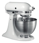 KitchenAid 5K45SSEWH Bordmixer 275 W Metallic, Hvid