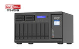 QNAP TVS-h1288X NAS Tower Intel® Xeon® W-1250 16 GB DDR4 0 TB QuTS hero Sort