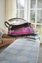 Philips GC7842/40 Dampstrygning station 2400 W 1,5 L SteamGlide Plus strygesål Lilla, Hvid