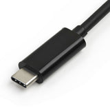StarTech.com HB30C4AB interface hub USB 3.2 Gen 1 (3.1 Gen 1) Type-C 5000 Mbit/s Sort