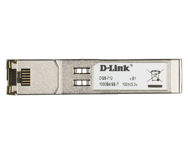 D-Link DGS-712 modul til netværksmodtager Kobber 1000 Mbit/s SFP