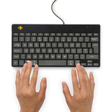 R-Go Tools RGOCOUKWDBL tastatur USB UK engelsk Sort