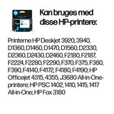 HP 21 Black Original Ink Cartridge blækpatron 1 stk Standard udbytte
