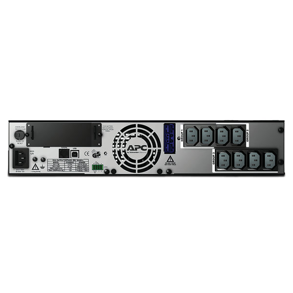 APC Smart-UPS UPS-enhed Interaktivt indgangsstik 1,5 kVA 1200 W 8 AC stikkontakt(er)