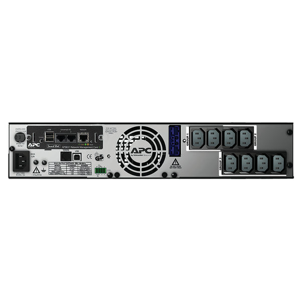 APC Smart-UPS UPS-enhed Interaktivt indgangsstik 1,5 kVA 1200 W 8 AC stikkontakt(er)
