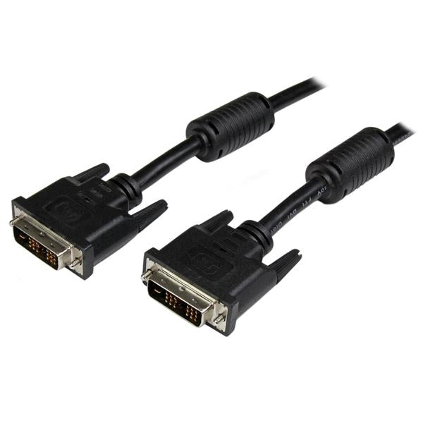 StarTech.com 3m DVI-D M/M DVI kabel Sort
