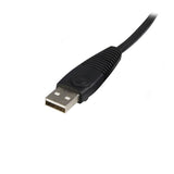 StarTech.com SVUSB2N1_10 KVM-kabel Sort 3 m