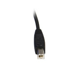 StarTech.com SVUSB2N1_10 KVM-kabel Sort 3 m