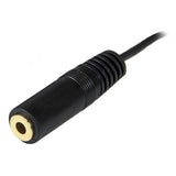 StarTech.com 12ft 3.5mm lydkabel 3,7 m Sort