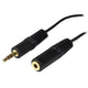 StarTech.com 12ft 3.5mm lydkabel 3,7 m Sort
