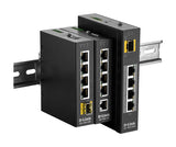 D-Link DIS‑100G‑5PSW Ikke administreret L2 Gigabit Ethernet (10/100/1000) Strøm over Ethernet (PoE) Sort