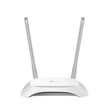 TP-Link TL-WR850N trådløs router Hurtigt ethernet Enkelt band (2,4 GHz) Grå, Hvid