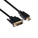 CLUB3D CAC-1210 videokabel adapter DVI Dual Link HDMI Type A (Standard) Sort