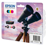 Epson 502 blækpatron 1 stk Original Standard udbytte Sort, Blå, Magenta, Gul