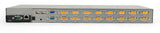 LevelOne KVM-1631 KVM Switch Stativ-montering Sort