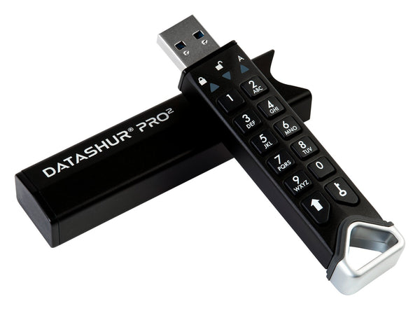 iStorage datAshur PRO2 USB-nøgle 64 GB USB Type-A 3.2 Gen 1 (3.1 Gen 1) Sort