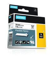 DYMO 1734524 etiketbånd Sort på hvid