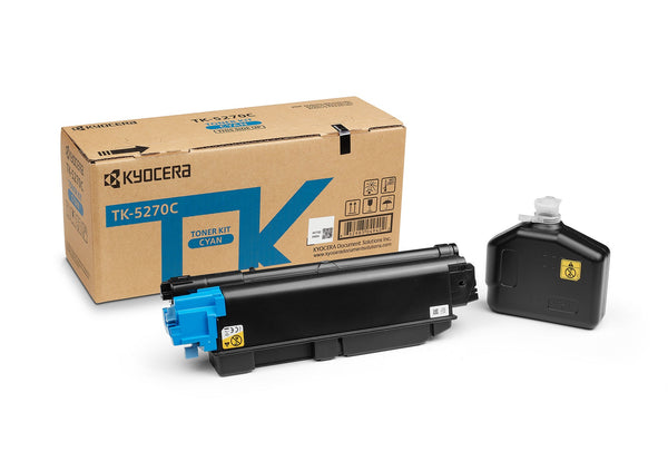 KYOCERA TK-5270C tonerpatron 1 stk Original Blå