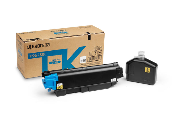 KYOCERA TK-5280C tonerpatron 1 stk Original Blå