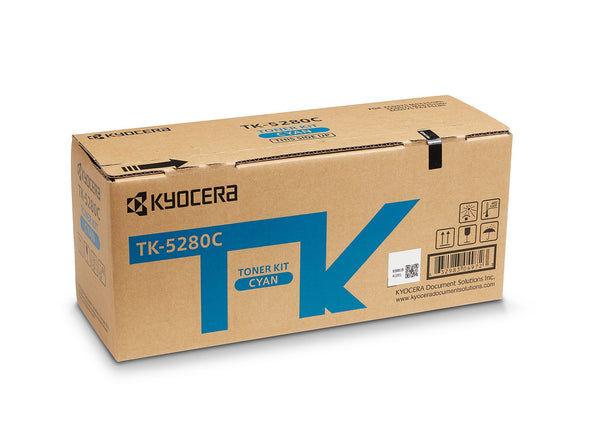 KYOCERA TK-5280C tonerpatron 1 stk Original Blå