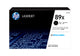 HP 89X High Yield Black Original LaserJet Toner Cartridge tonerpatron 1 stk