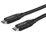 StarTech.com USB2C5C1M USB-kabel USB 2.0 1 m USB C Sort