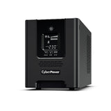 CyberPower PR2200ELCDSXL UPS-enhed Interaktivt indgangsstik 2,2 kVA 1980 W 9 AC stikkontakt(er)