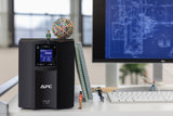 APC SMC1000IC UPS-enhed Interaktivt indgangsstik 1 kVA 600 W 8 AC stikkontakt(er)