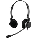 Jabra Biz 2300 Headset Ledningsført Kontor/Callcenter Bluetooth Sort