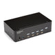 StarTech.com SV431DHD4KU KVM Switch Stativ-montering Sort