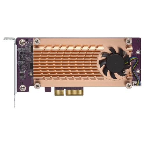 QNAP QM2-2S-220A interface-kort/adapter Intern M.2
