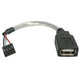 StarTech.com USBMBADAPT USB-kabel 0,152 m Grå