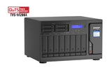 QNAP TVS-h1288X NAS Tower Intel® Xeon® W-1250 16 GB DDR4 0 TB QuTS hero Sort