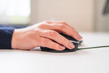 BakkerElkhuizen Oyster Mouse Wired mus Kontor Ambidextrous USB Type-A Laser 1200 dpi