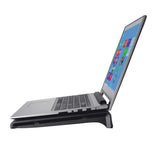 Trust 20104 køling til laptop 43,9 cm (17.3") Sort
