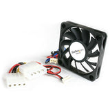 StarTech.com FAN5X1TX3 Computerkølesystem Computerkabinet Ventilator 5 cm Sort