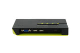 LevelOne KVM-0422 KVM Switch Sort, Grøn