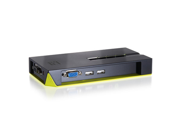 LevelOne KVM-0422 KVM Switch Sort, Grøn