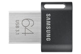 Samsung MUF-64AB USB-nøgle 64 GB USB Type-A 3.2 Gen 1 (3.1 Gen 1) Grå, Sølv