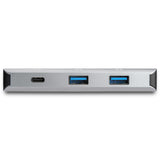 StarTech.com HB31C3A1CB interface hub USB 3.2 Gen 2 (3.1 Gen 2) Type-C 10000 Mbit/s Sort, Grå