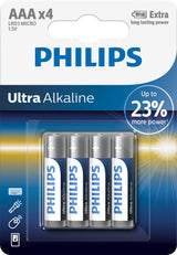 Philips LR03E4B/10 husholdningsbatteri Engangsbatteri Alkaline
